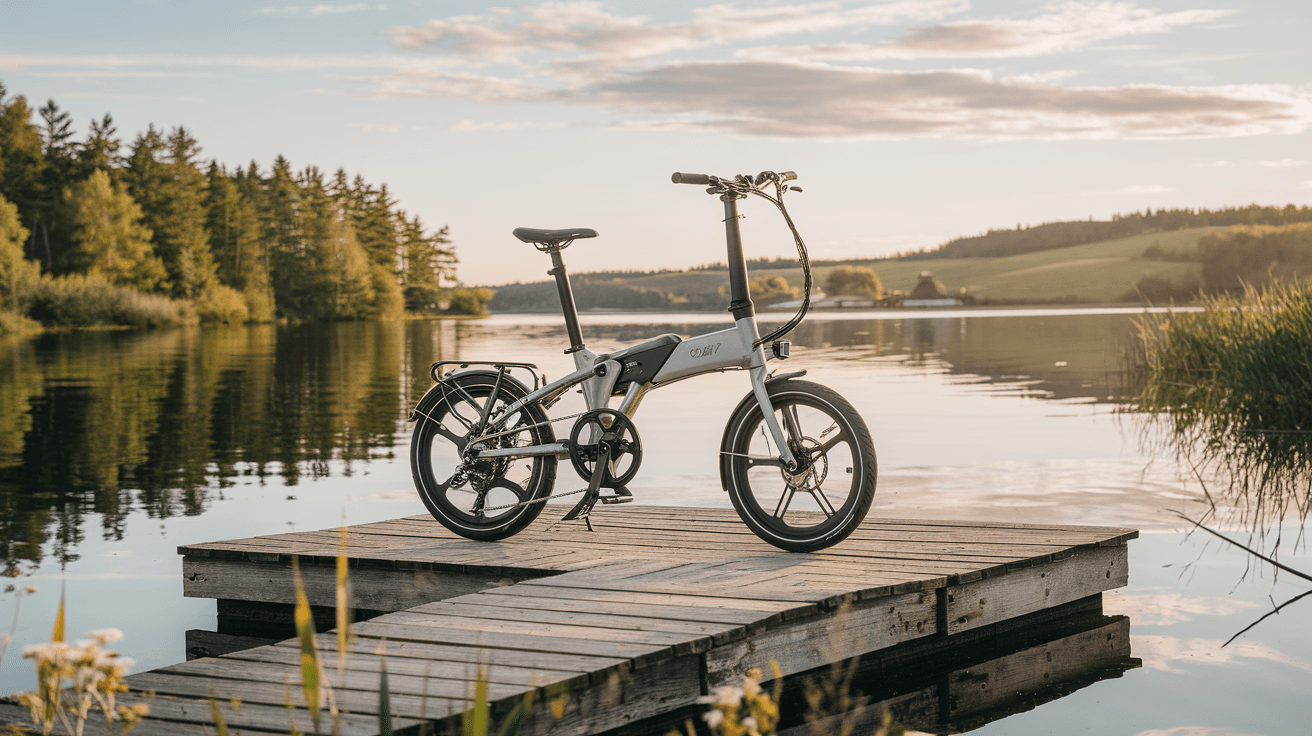 Billede der illustrerer bedste foldecykel - friluftsliv og udstyr