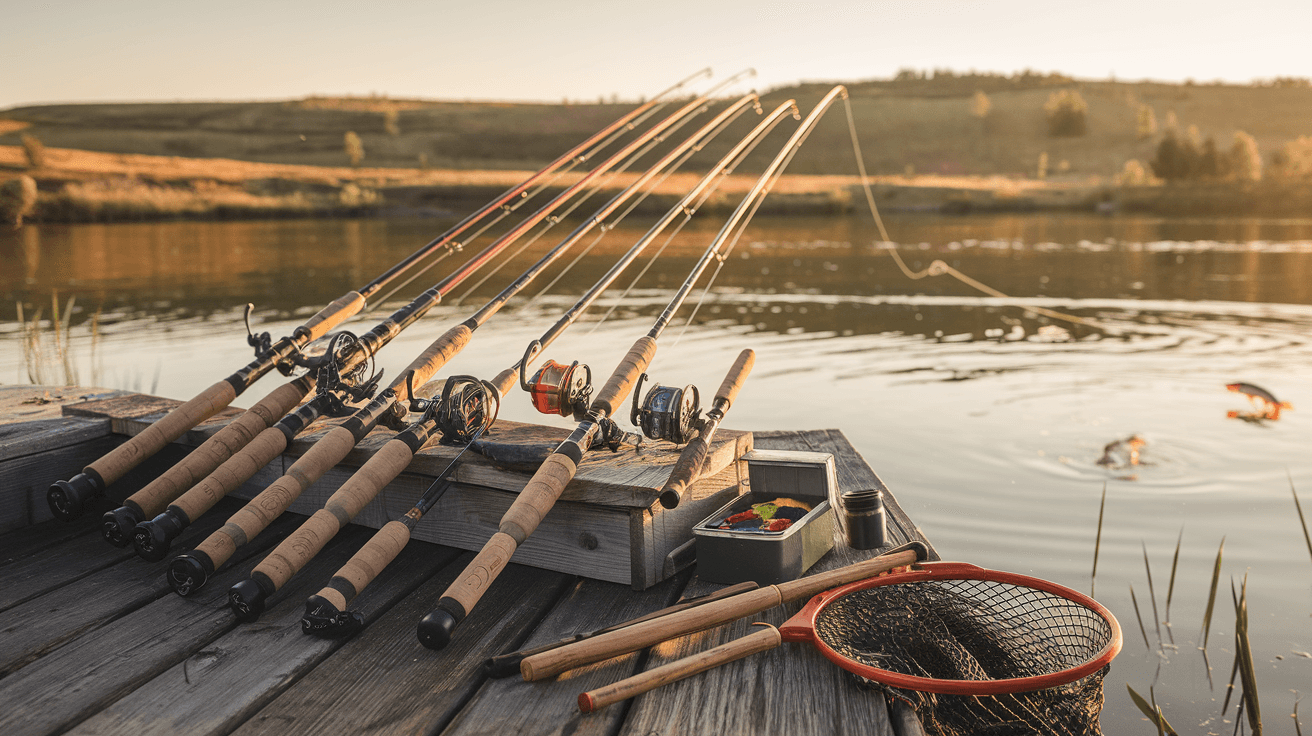 Billede der illustrerer bedste fiskestang til put - friluftsliv og udstyr
