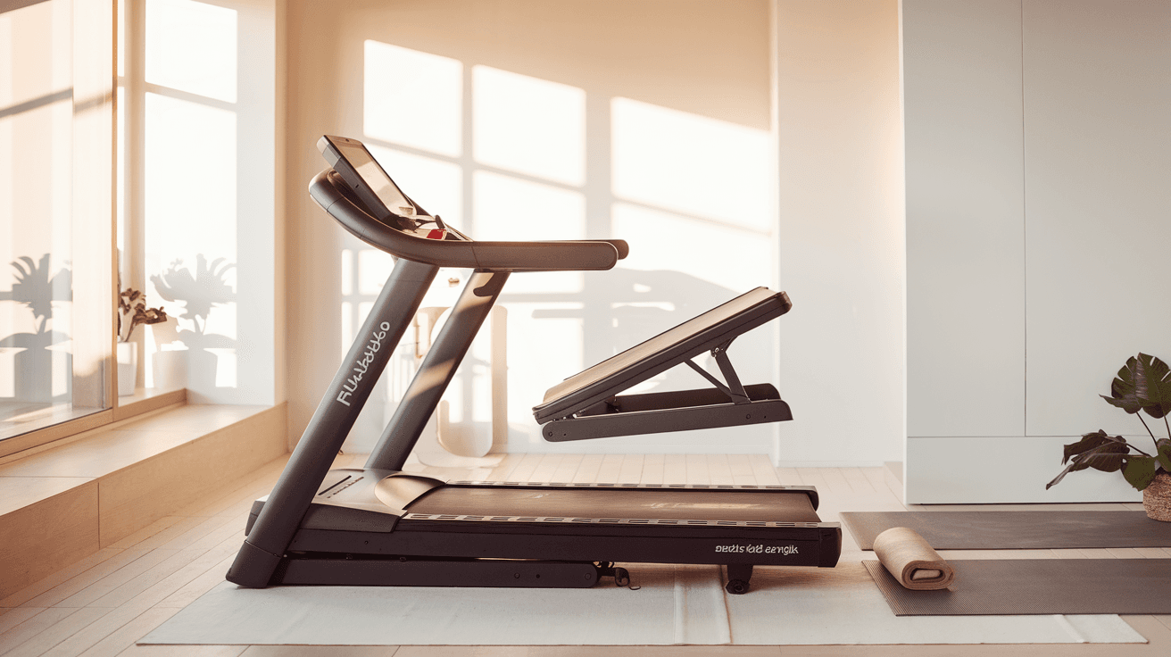 Billede der illustrerer bedste gåbånd foldbar