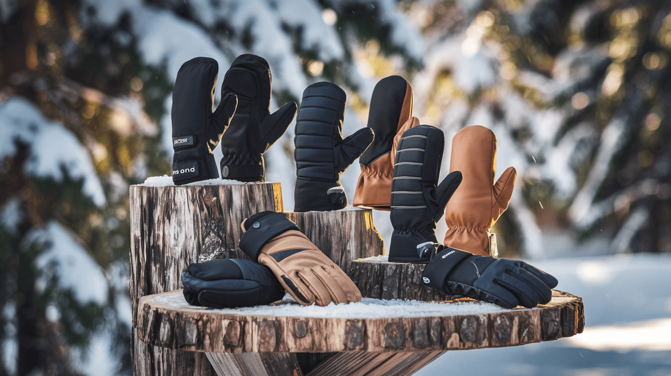Billede der illustrerer bedste skihandsker - friluftsliv og udstyr