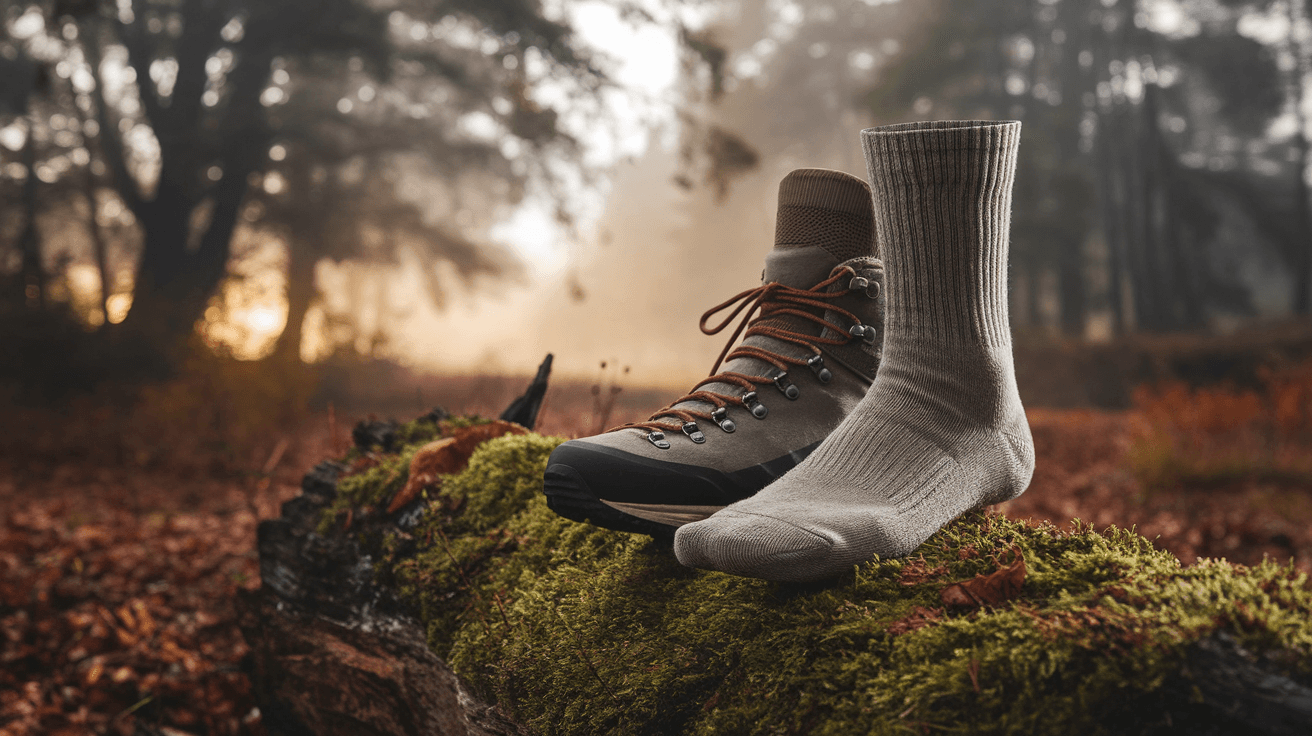 Billede der illustrerer bedste vandresokker dame - friluftsliv og udstyr