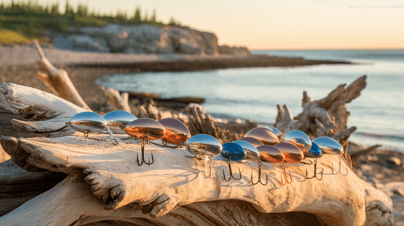 Billede der illustrerer bedste blink til havørred - friluftsliv og udstyr