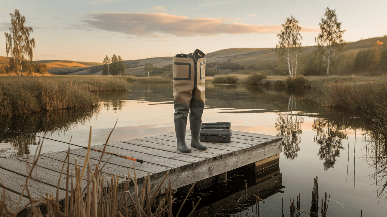 Billede der illustrerer bedste neopren waders - friluftsliv og udstyr